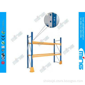 Cold Rolled Steel Pallet Storage Racks , Heavy Duty Beam Ra